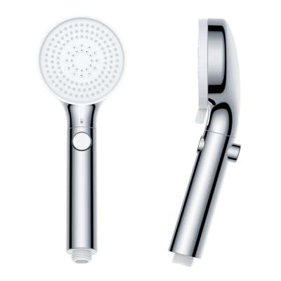 high pressure water Shower head with 3 functions for low water pressure condition